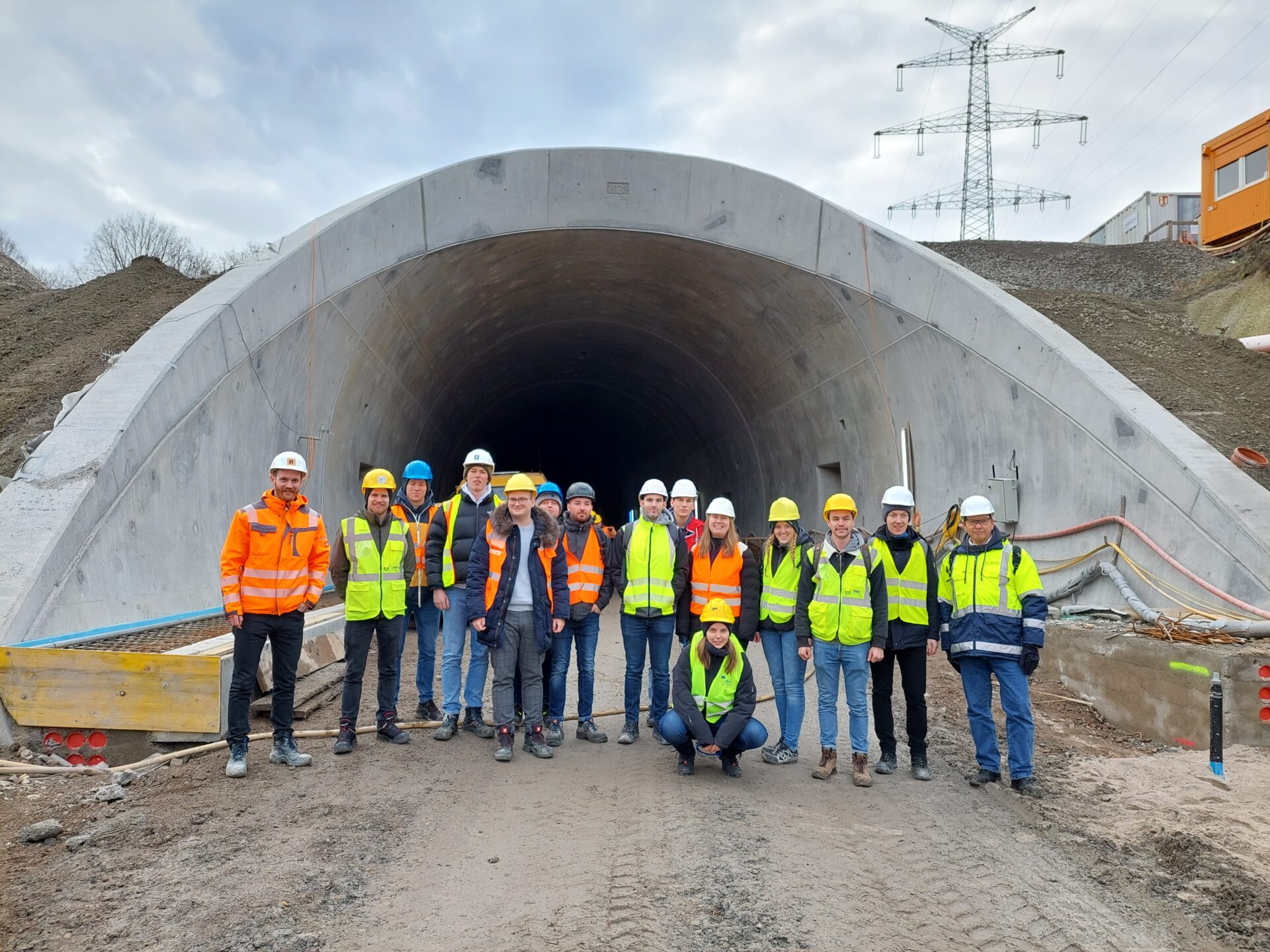 Exkursion Der HS Biberach Am Arlinger Tunnel - REIF Bauunternehmung